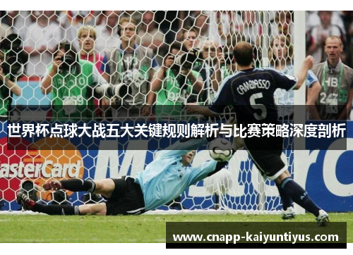 世界杯点球大战五大关键规则解析与比赛策略深度剖析